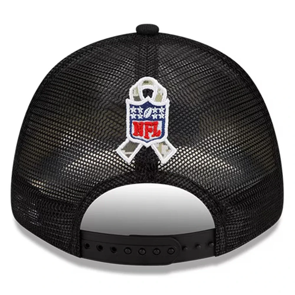 New Era New Orleans Saints Salute to Service Black/Camo 9Forty Snapback Hat